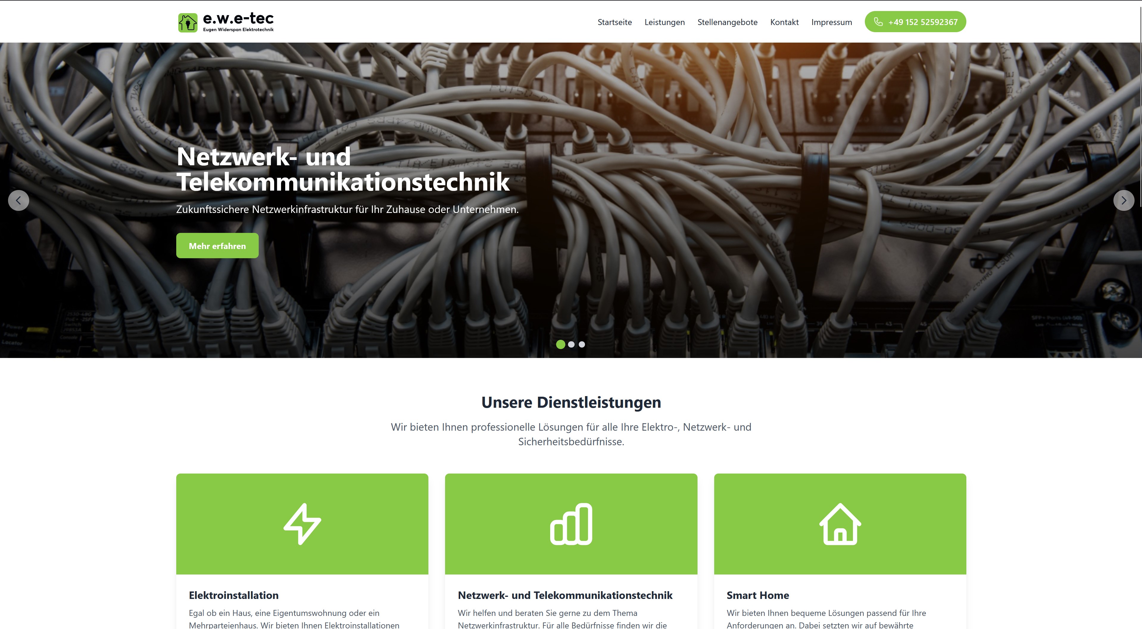 Referenzprojekt: e.w.e-tec - Kovro Systems